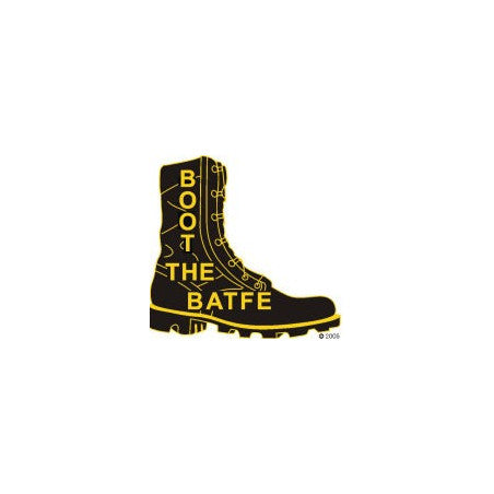 Boot The BATFE Lapel Pin